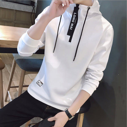 Mens Pull Over Hoodie with Zipper