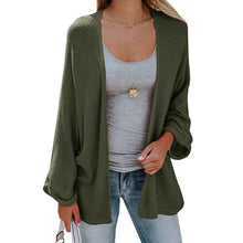 Load image into Gallery viewer, Womens Long Sleeve Batwing Cardigan
