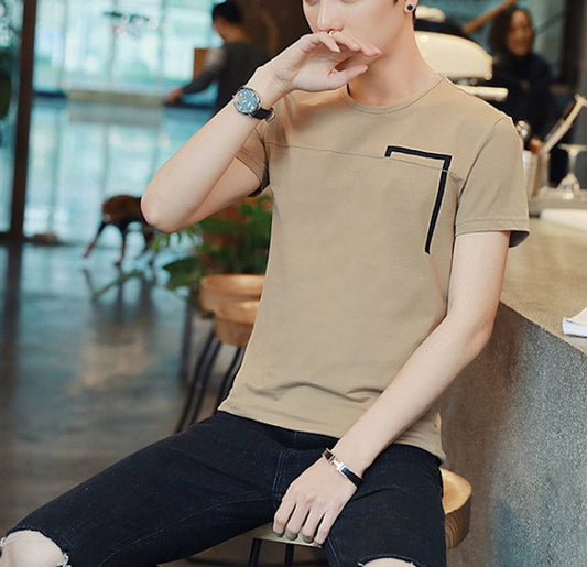 Mens Hidden Rectangular T-Shirt